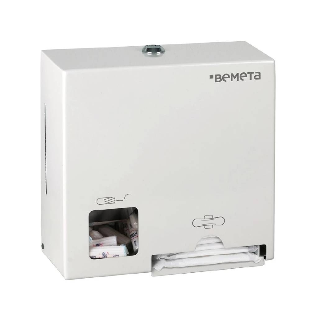 Igefa-Roin Zasobnik-na-tampony-a-vlozky-nerez-bila