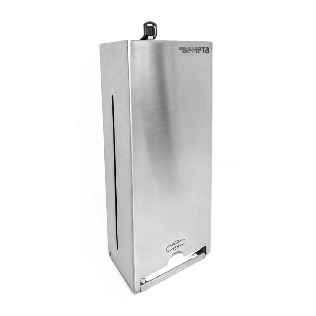 Igefa-Roin Zasobnik-na-vlozky-nerez-brus z. Bemeta